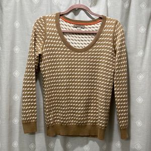 Banana Republic scoop neck sweater, size small